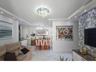 Apartamento para Venda, em Guarulhos, bairro Jardim Flor da Montanha, 2 dormit�rios, 2 banheiros, 1 su�te, 2 vagas